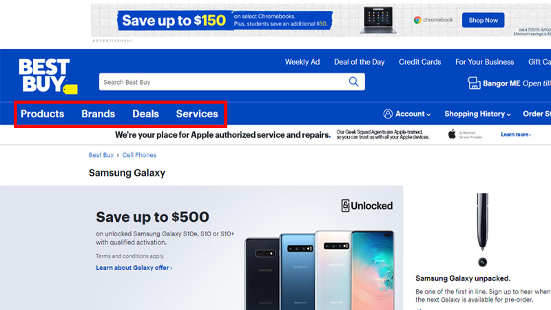 فروشگاه آنلاین Best Buy