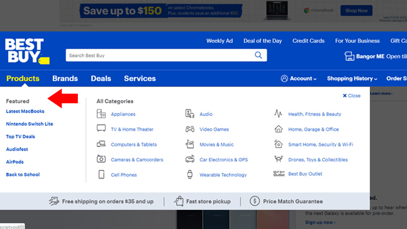 فروشگاه آنلاین Best Buy