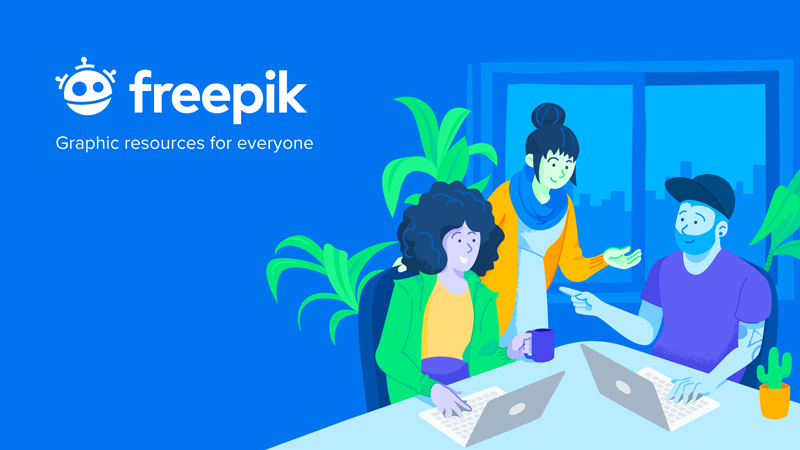 سایت freepik